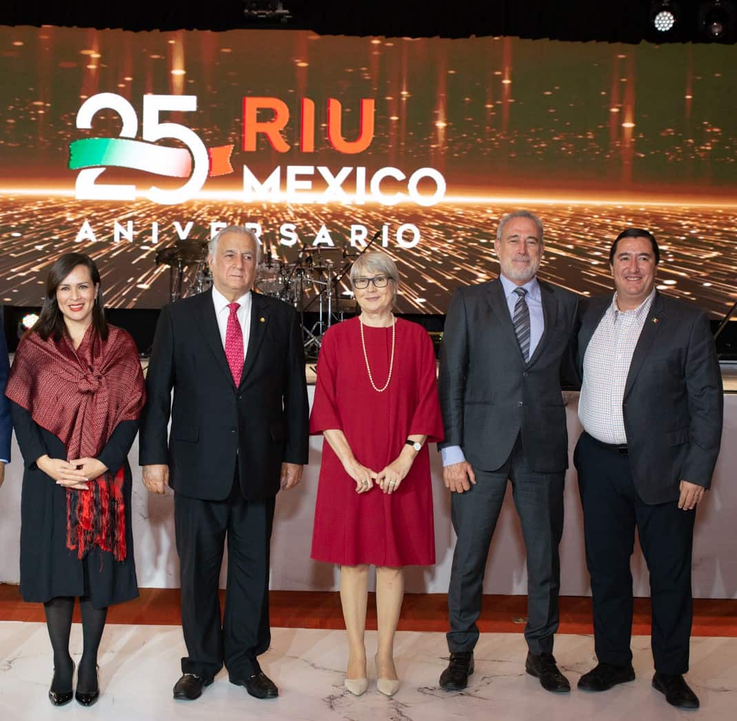 Riu cierra por todo lo alto la celebración de su 25 aniversario en México
