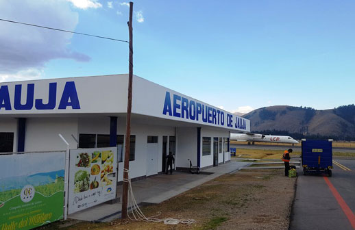 El aeropuerto de Jauja reabrirá el 10 de mayo