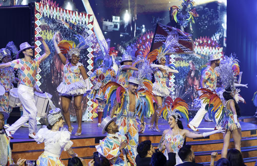 Un show carioca para festejar el cambio de año con todos los ritmos de Brasil