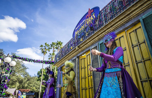 Mardi Gras en Busch Gardens Tampa Bay