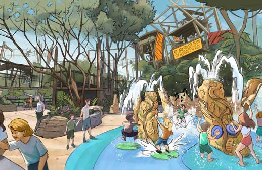 Un nuevo oasis para niños en Busch Gardens Tampa Bay