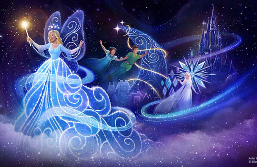 Disney Starlight: Dream the Night Away iluminará las noches de Magic Kingdom