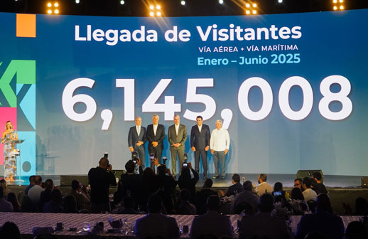 República Dominicana superó seis millones de visitantes en seis meses