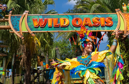 Nuevo en Busch Gardens Tampa Bay: Wild Oasis, la atracción infantil más inmersiva de América del Norte