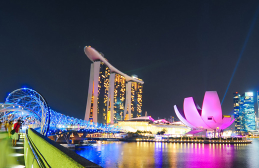 Singapur amplía y renueva el célebre complejo de Marina Bay