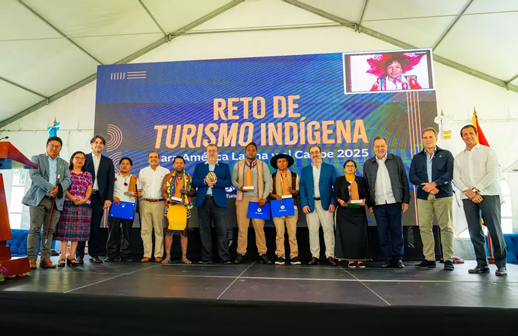 Cinco proyectos latinoamericanos en la final del Reto de Turismo Indígena 2025 