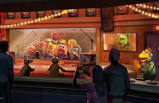 Llega en 2026 Rock ‘n’ Roller Coaster Starring The Muppets a Disney