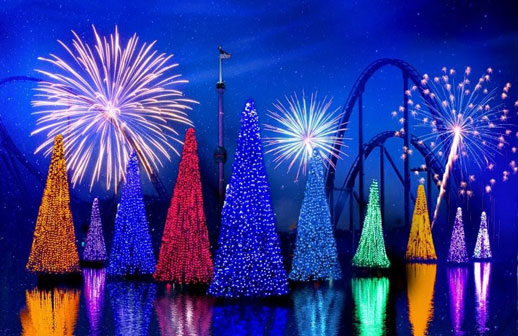 SeaWorld Orlando celebra la Navidad con millones de luces y espectáculos