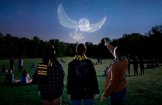 Un show de drones inspirado en Harry Potter llega a Miami en marzo