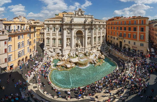 Roma comenzó a cobrar entrada para acceder a la fuente de Trevi