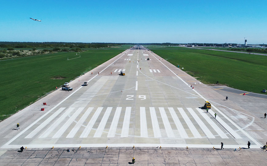Cambios y reprogramaciones por obras en el principal aeropuerto argentino