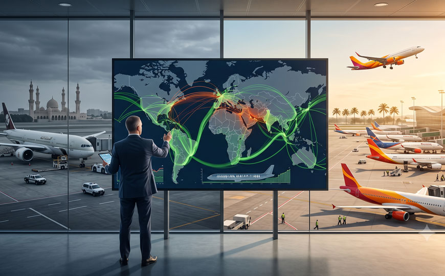 América Latina crece en demanda aérea pese al retroceso global