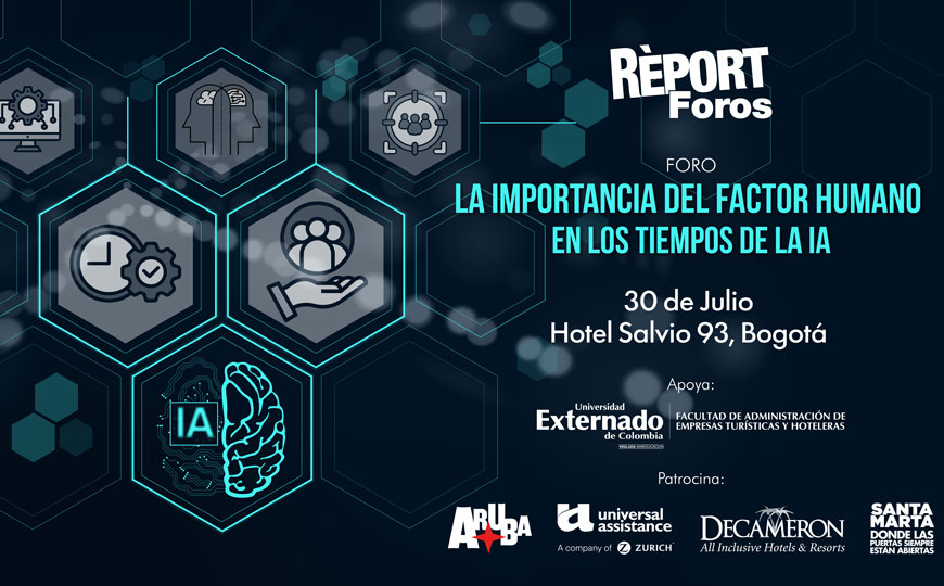 La IA y el factor humano: el foco del próximo Foro Rèport Colombia