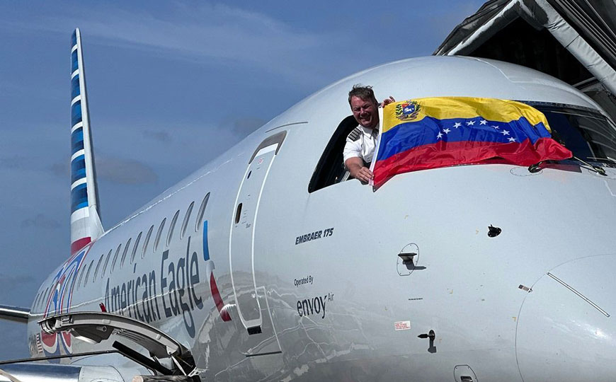 American Airlines amplía su presencia en Venezuela